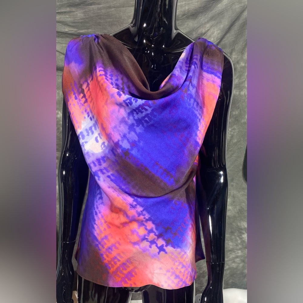 River Island sleeveless cowl neck top